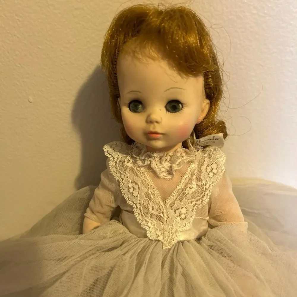 Madame Alexander Bride Doll Red Hair 1960's Played With Condition